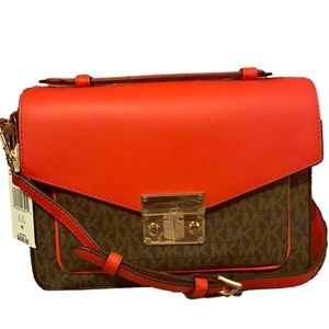 💐 MICHAEL KORS 💐 ROSE SANGRIA MEDIUM TOP HANDLE